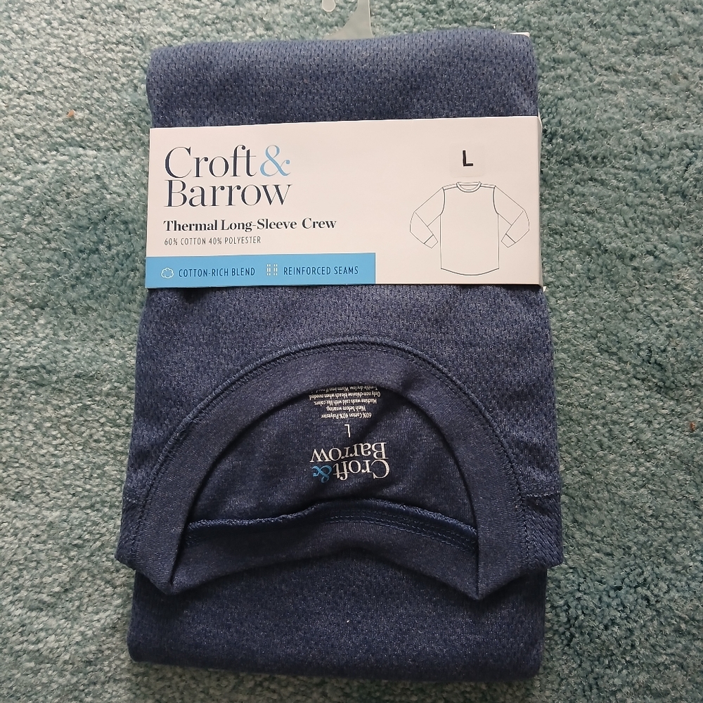 Croft & Barrow Men's Long Sleeve Thermal